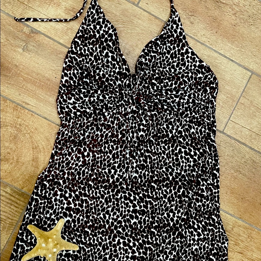No bounderies M leopard blouse
